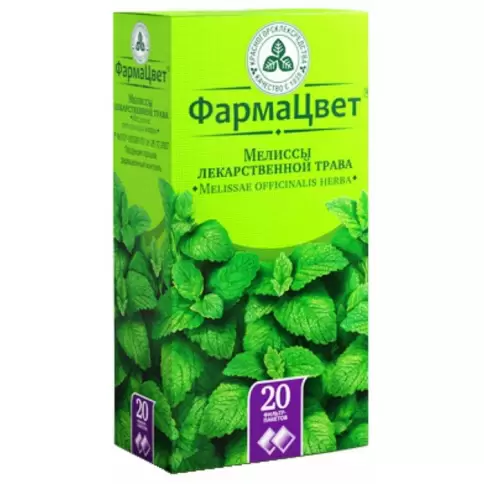 Трава мелиссы Фильтр-пакеты 1.5г №20 произодства Красногорсклексредства ОАО