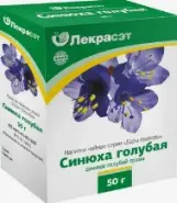 Трава синюхи голубой