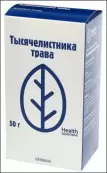 Трава тысячелистника Упаковка 50г от Здоровье Фирма ЗАО