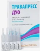 Травапресс Дуо Капли глазные 5мг+40мкг/мл 0.3мл №15 от Ромфарм Компани