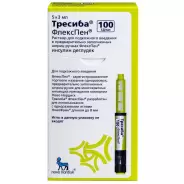 Тресиба ФлексПен Шприц-ручка 100 ЕД/мл 3мл №5 от Аптека Ваша №1 Трехгорный вал 24