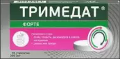 Тримедат форте Таблетки п/о 300мг №20 от Не определен