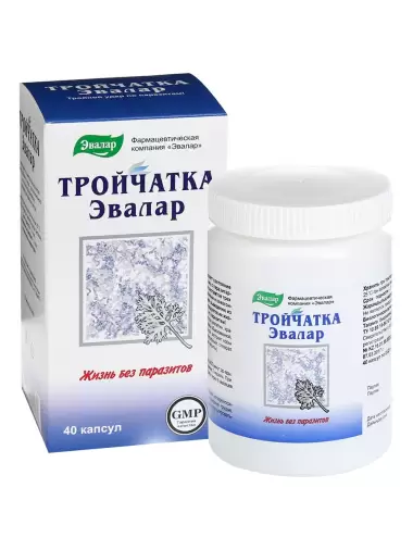 Тройчатка антипаразит.комплекс Капсулы 420мг №40 произодства Эвалар ЗАО