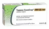 Туджео СолоСтар Р-р для п/к введ. 300МЕ/мл 1.5мл №5 от Санофи