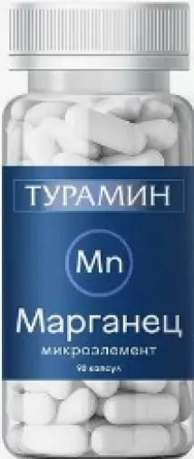 Турамин Марганец Капсулы №90 произодства ВИС ООО