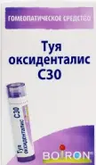 Туя окциденталис гранулы гомеопатические