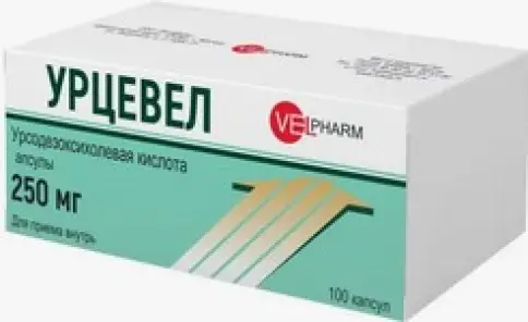 Урцевел Капсулы 250мг №100 произодства Велфарм ООО