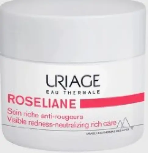 Uriage Roseliane Урьяж Розельян крем для лица против покраснений Банка 50мл произодства Дистрифарм