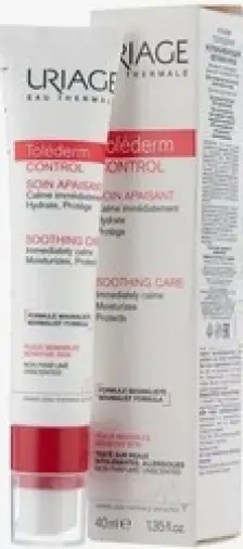 Uriage Tolederm Урьяж Толедерм крем успокаивающий легкий для реактивной кожи