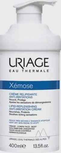 Uriage Xemose Урьяж крем липидовосстанавливающий от раздражений Флакон с дозатором 400мл произодства Урьяж Дерматологические лаборатории