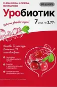 Уробиотик BioForte D-манноза 2000мг с экстр.клюквы Порошок №7 от Барнаульский ЗМП ООО