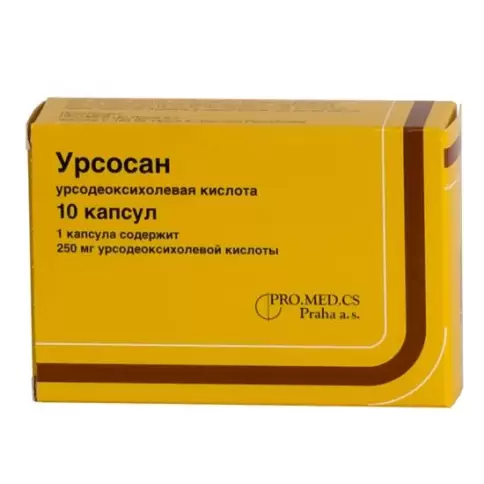 Урсосан Капсулы 250мг №10 в Люберцах