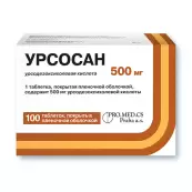 Урсосан Таблетки п/о 500мг №100 от Про.Мед.ЦС Прага а.о.