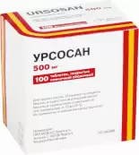 Урсосан Таблетки п/о 500мг №100 от ЗиО-Здоровье ЗАО