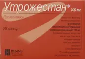 Утрожестан Капсулы 100мг №28 от Синдеа Фарма