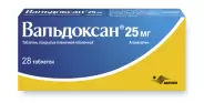 Вальдоксан Таблетки 25мг №28 от ГОРЗДРАВ Аптека №2232