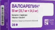 Валсарепин Таблетки п/о 25.7мг+24.3мг №28 в СПБ (Санкт-Петербурге) от ПетроАптека Ярослава Гашека 5