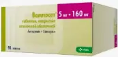 Вамлосет Таблетки п/о 5мг+160мг №90 от КРКА РУС