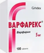 Аналог Варфарин: Варфарекс