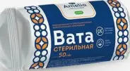 Вата хирургическая стерильная Амелия Упаковка 50г в СПБ (Санкт-Петербурге) от Алоэ Измайловский пр д25
