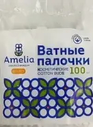 Ватные палочки Амелия Упаковка №100 в СПБ (Санкт-Петербурге) от Аптека для Всех
