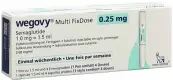 Вегови (Wegovy) Р-р для п/к введ. 0.25мг/0.375мл 1.5мл (4дозы) №1 от Ново Нордиск