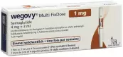 Вегови (Wegovy) Р-р для п/к введ. 1мг/0.75мл 3мл (4дозы) №1 от Ново Нордиск