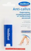 Веллфит WellFeet Карандаш, защита от мозолей Стик 4.5г от Галант Косметик