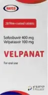 Велпанат (Софосбувир+Велпатасвир) Таблетки 400мг+100мг №28 от Аптека ФармиКо Татьянин Парк 14к4