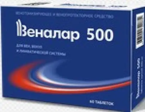 Веналар 500 Таблетки №60 произодства Диод ОАО