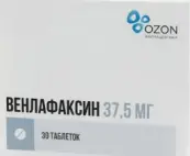 Венлафаксин Таблетки 37.5мг №30 от Озон ФК ООО