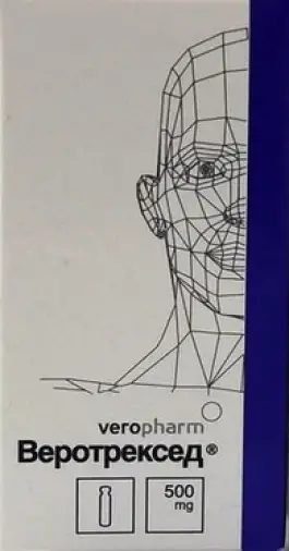 Веротрексед Порошок д/инфузии 500мг произодства Верофарм ЗАО