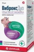 ВиброксДуо Капли в нос 0.25мг+2.5мг/мл 15мл от Гленмарк Фармасьютикалз