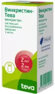 Винкристин Флакон 2мг 2мл №1 в СПБ (Санкт-Петербурге) от Аптека МЫ ВМЕСТЕ Хлопина 11