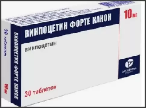 Винпоцетин форте Таблетки 10мг №30 в Балаково