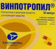 Винпотропил Капсулы 5мг+400мг №30 от Аптека БЛАНКАРАЙА
