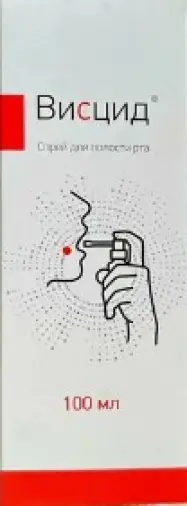 Висцид средство для полости рта Спрей 100мл