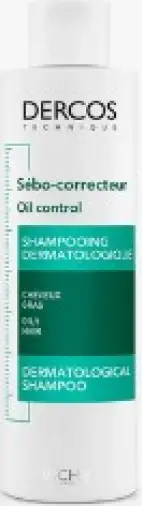 Виши Деркос шамп регулирующий для жирных волос Vichy Dercos Флакон 200мл произодства Виши Лаб.