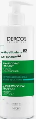 Виши Деркос шампунь против перхоти для сухой и нормальной кожи Vichy Dercos Флакон с дозатором 390мл в Люберцах