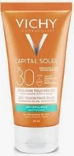 Виши Капитал Идеал Солей эмульсия матирующая Vichy Capital Ideal Soleil Туба (SPF 30) 50мл произодства Виши Лаб.