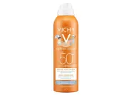 Виши Капитал Идеал Солей спрей-вуаль солнцезащитный детский SPF50+ анти-песок Vichy Capital Ideal Soleil