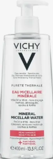 Виши Пюрте Термаль мицеллярная вода для чувствительной кожи Vichy Purete Thermale Флакон 400мл в Подольске
