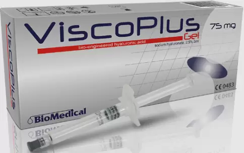 ВискоПлюс Гель Шприц 2.5% 3мл №1 произодства Бохус Биотек