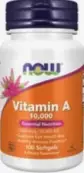Витамин А Капсулы мягкие 10000МЕ №100 от НауФудс
