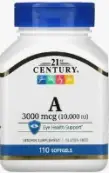 Витамин А Капсулы мягкие 10000МЕ №110 от 21st Century