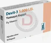 Витамин Д3 D3 Девит-3 Devit-3 Капсулы 5000МЕ №50 от Турция