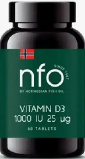 Витамин Д3 Таблетки 1000МЕ №60