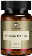Витамин Д3+К2 Tetralab Таблетки п/о 165мг №60 от ЗДОРОВ ру Щукинская