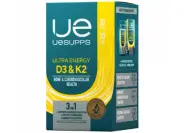 Витамин Д3+К2 UESUPPS Ultra Energy Капсулы 2000МЕ+150мкг №30 в Фрязино от Интернет - аптека  POLZAru Фрязино