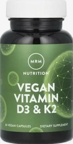 Витамин Д3+К2 Капсулы вегетарианские 2500МЕ+45мг №60 произодства Super nutrition